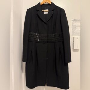 Ultra Rare Moschino Cheap & Chic Beaded Fringe Peacoat